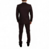 Abito slim fit MARTINI in lana bordeaux - IT46 - S