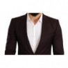 Abito slim fit MARTINI in lana bordeaux - IT46 - S
