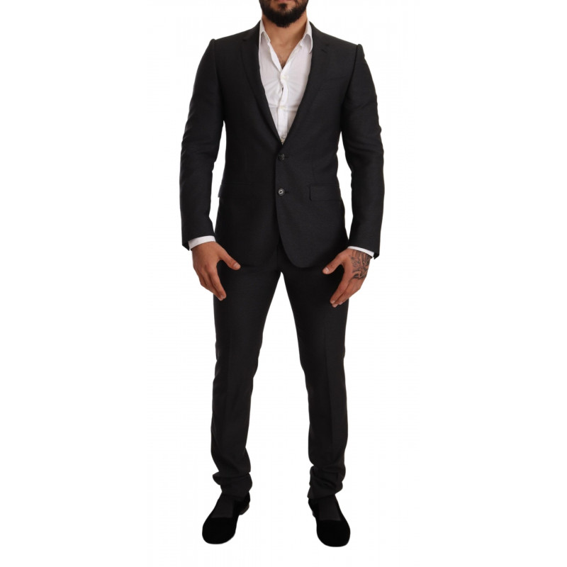 Abito completo slim fit MARTINI in lana grigia - IT46 - S