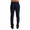 Pantaloni pantaloni slim formali in lana blu navy - IT46 - S