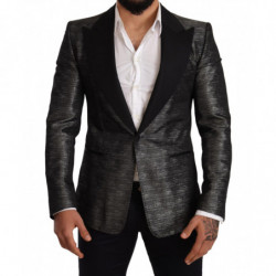 Blazer da smoking slim nero...