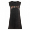Abito in cotone nero - S
