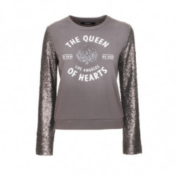 Maglione di cotone grigio - M