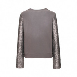 Maglione di cotone grigio - M