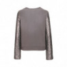 Maglione di cotone grigio - M