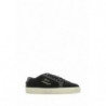 Sneakers basse in tela e pelle nere - EU40/US7