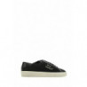 Sneakers basse in tela e pelle nere - EU40/US7