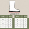 Stivaletti Chelsea in pelle grigia - EU37.5/US7.5