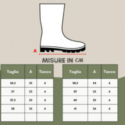 Stivaletti Chelsea in pelle grigia - EU38/US8