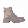 Stivaletti Chelsea in pelle grigia - EU41/US11