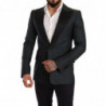 Blazer giacca cappotto slim fit verde nero - IT48 - M