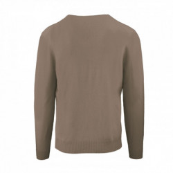 Maglione in cashmere beige - S