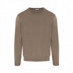 Maglione in cashmere beige...