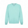 Maglione in cashmere verde - XL