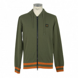 Maglione in cotone verde - M