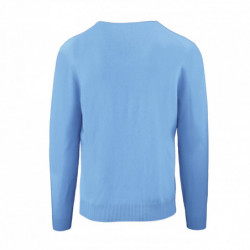 Maglione in cashmere azzurro - L