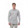 Camicia in cotone grigio - 4XL