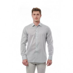 Camicia in cotone grigio - M