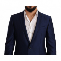 Cappotto slim fit in lana blu Blazer MARTINI - IT50 - L