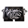 Costume da bagno bikini zebrato bianco nero - IT4 - L