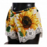 Intimo intimo in pizzo bianco girasole - IT5 - XL