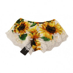 Intimo intimo in pizzo bianco girasole - IT5 - XL