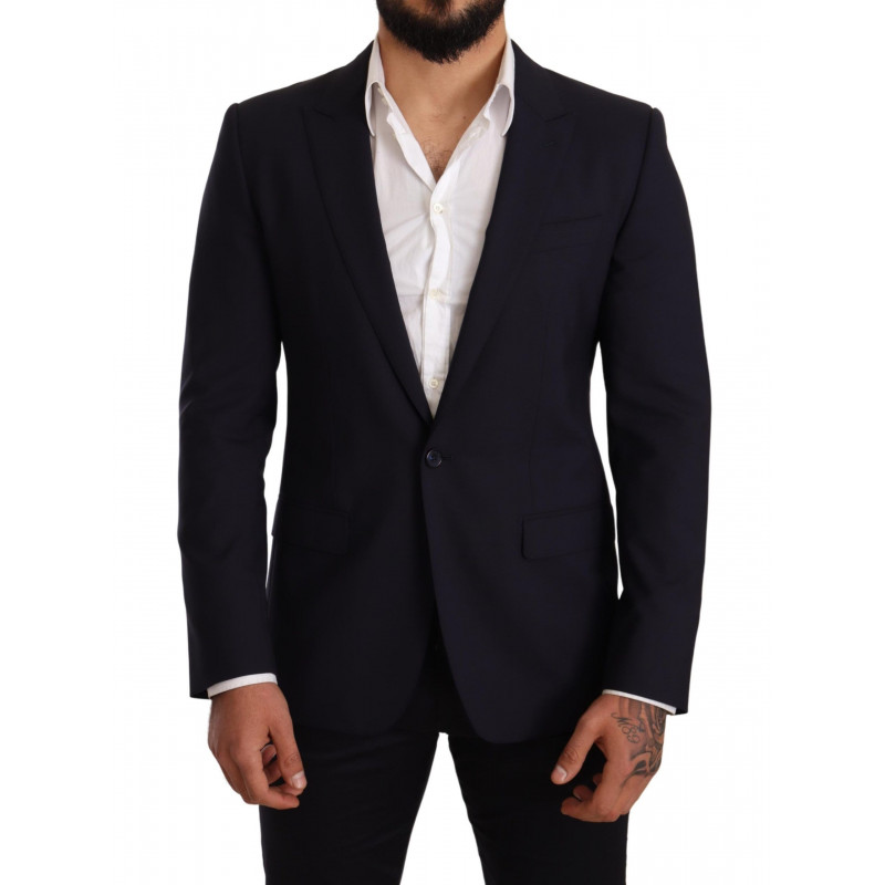 Blazer MARTINI slim fit in lana blu navy - IT48 - M