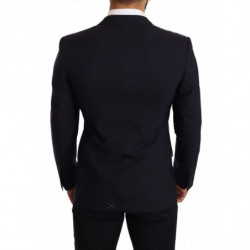 Blazer MARTINI slim fit in lana blu navy - IT48 - M