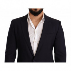 Blazer MARTINI slim fit in lana blu navy - IT48 - M