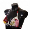 Costume da bagno bikini con stampa floreale bianca - IT2 - S