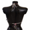 Costume da bagno bikini con stampa floreale bianca - IT2 - S