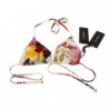 Costume da bagno bikini con stampa floreale bianca - IT2 - S