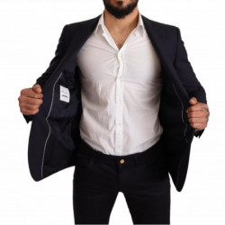 Blazer MARTINI slim fit in lana blu navy - IT48 - M