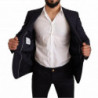 Blazer MARTINI slim fit in lana blu navy - IT48 - M