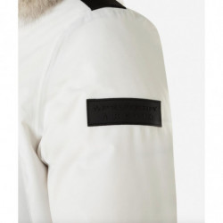 Giacca in poliestere bianco - S