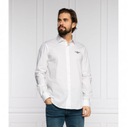 Camicia in cotone bianco - XL