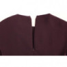 Abito lungo in seta viola lavanda - IT44-L
