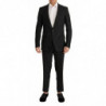 Abito MARTINI formale in broccato nero a 2 pezzi - IT46 - S