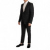 Abito MARTINI formale in broccato nero a 2 pezzi - IT46 - S