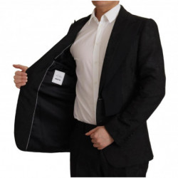 Abito MARTINI formale 2 pezzi in poliestere nero - IT48 - M
