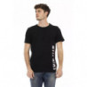 Maglietta in cotone nero - S