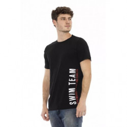 Maglietta in cotone nero - S