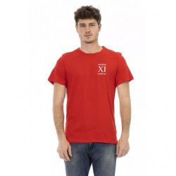 Maglietta in cotone rosso - S
