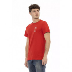 Maglietta in cotone rosso - S