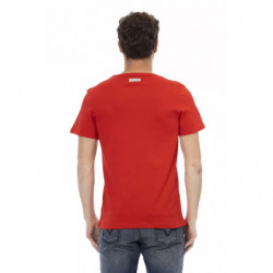 Maglietta in cotone rosso - L