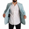 Cappotto blu slim fit in lino Blazer TAORMINA - IT46 - S