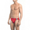 Costume da bagno rosso in poliammide - XL