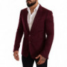 Blazer giacca cappotto slim fit in cashmere marrone - IT48 - M