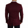 Blazer giacca cappotto slim fit in cashmere marrone - IT48 - M