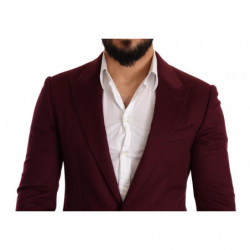 Blazer giacca cappotto slim fit in cashmere marrone - IT48 - M
